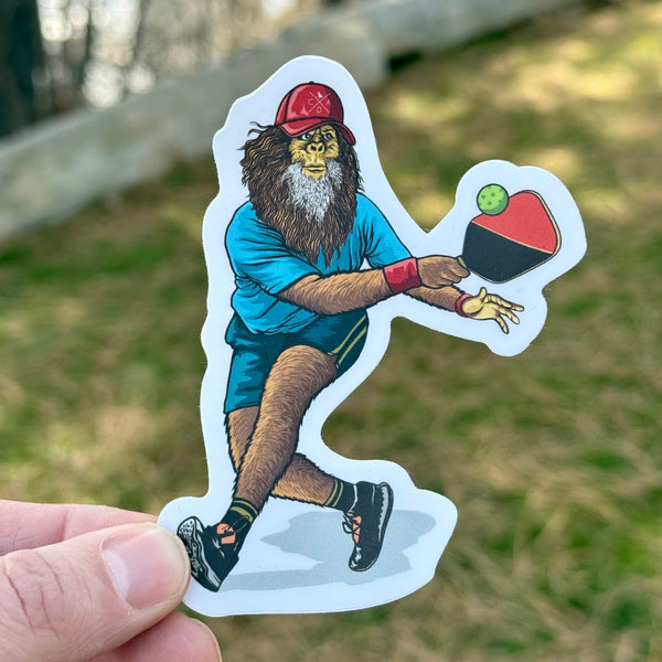 Bigfoot Bob Plays Pickleball