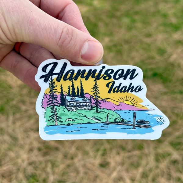 Harrison Idaho Sticker