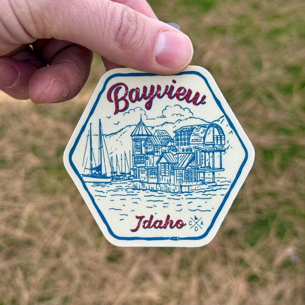 Bayview Idaho V2 Tan Sticker
