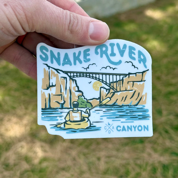 Snake River Canyon Sticker