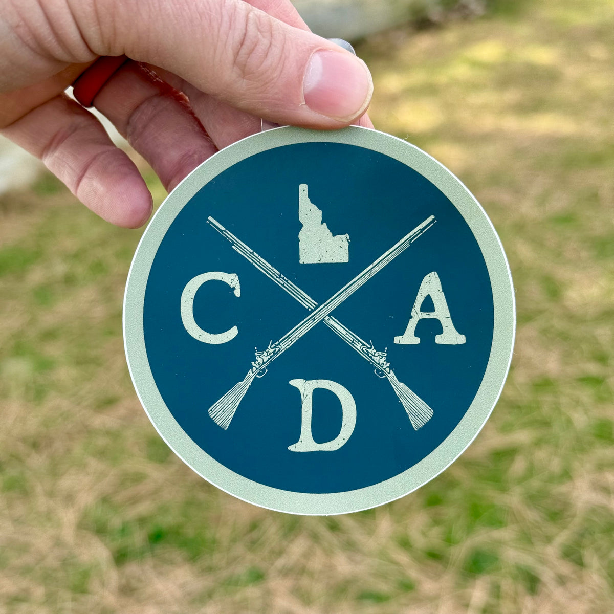 CDA Musket Sticker (Gen 2) – CDA IDAHO Clothing Company
