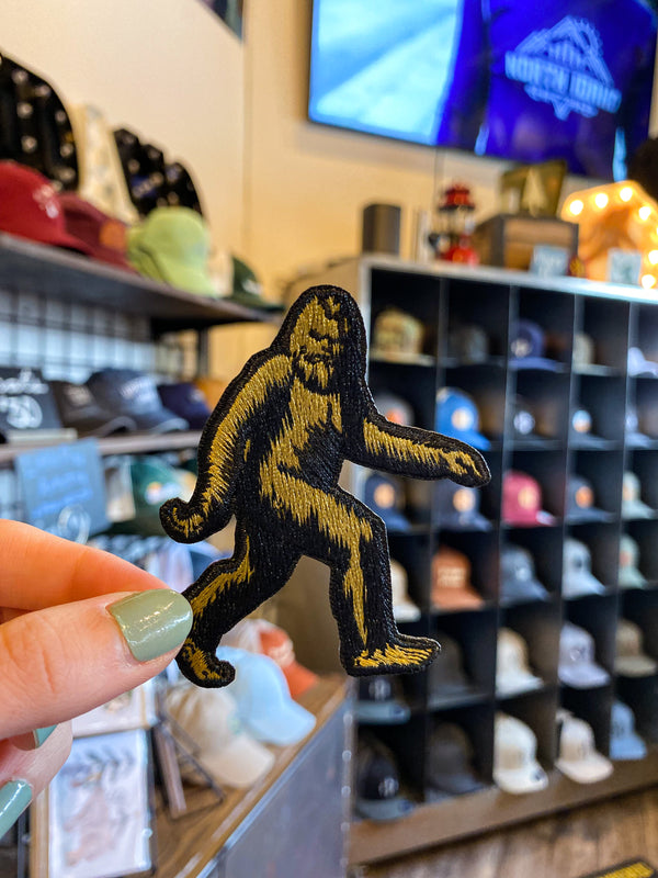 The Serious Bigfoot Iron-On Patch