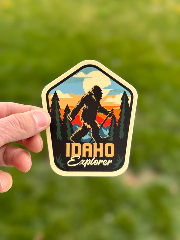 Bigfoot Idaho Explorer Sticker