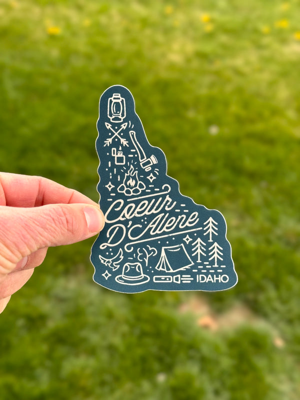 Idaho Outdoor Life Sticker