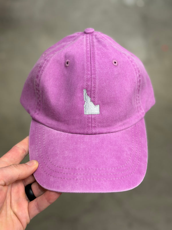 The Idaho Shape Hot Pink Pigment Dyed Hat