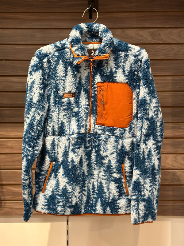 Pines Blue Bird Sherpa Quarter Zip