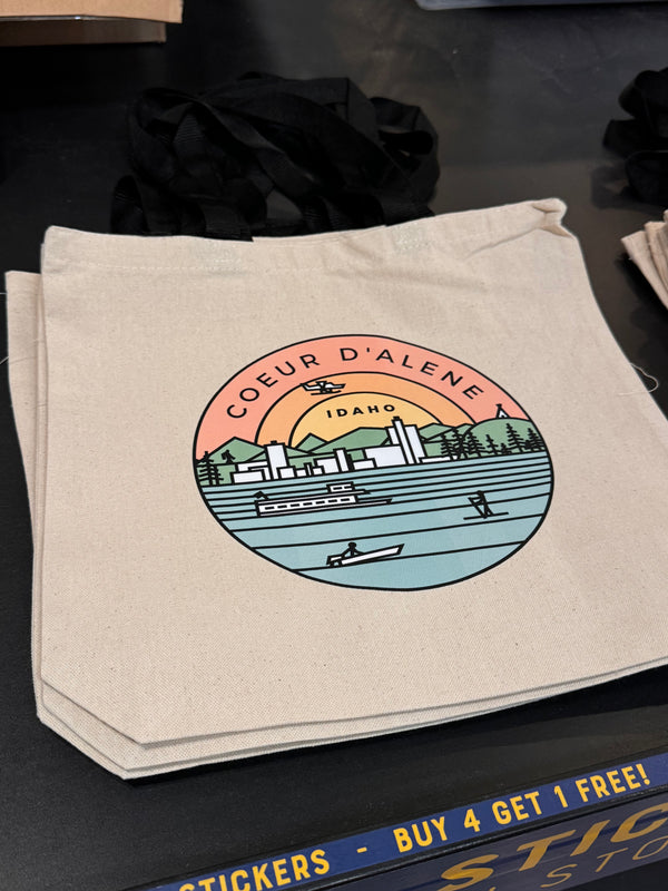 CDA Draws The Line Tote Bag