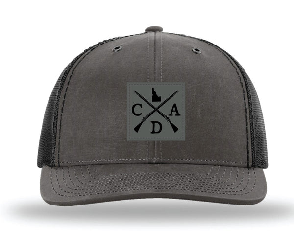 CDA Musket Leather Patch Oiled Hat