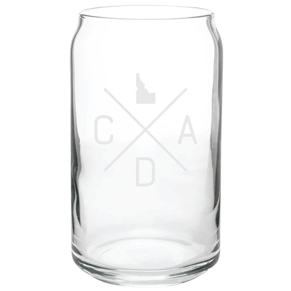 2022 CDA LOGO Pint Glass
