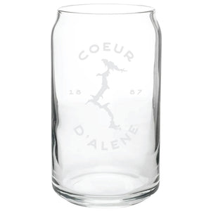 1887 Coeur d'Alene Lake Pint Glass