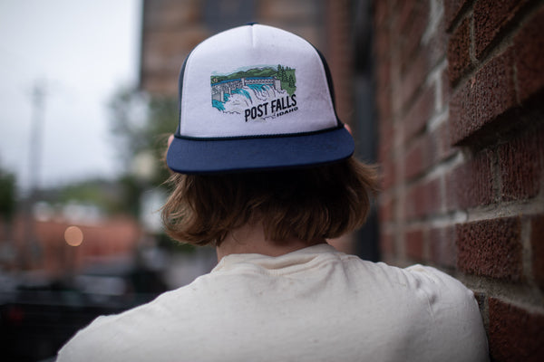 Post Falls Dam Trucker Hat