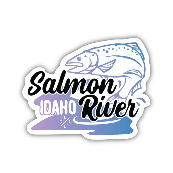 Salmon River Sticker