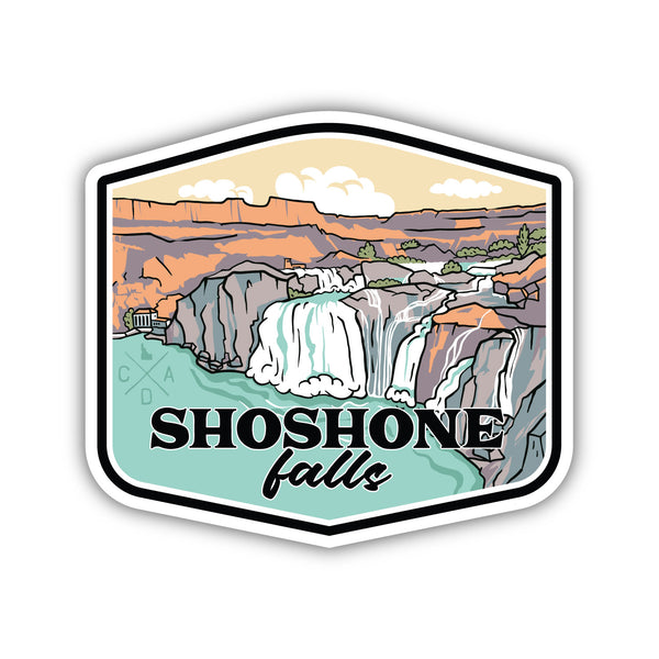 Shoshone Falls Idaho Sticker