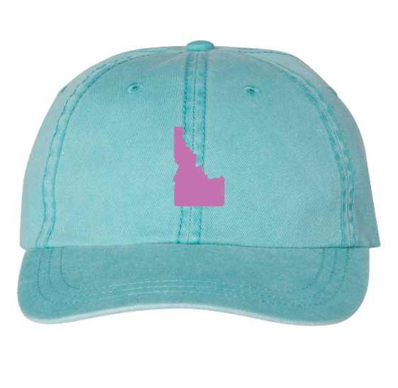 Aqua Pigment Dyed Idaho Hat