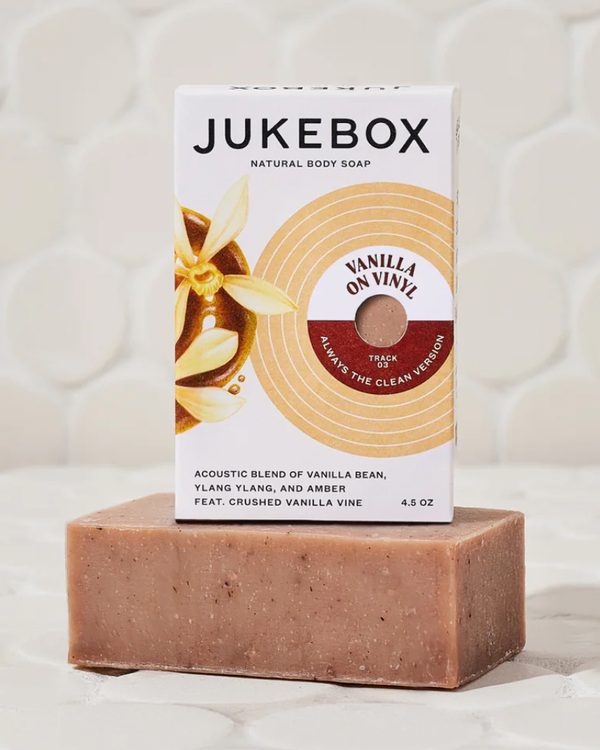 Jukebox Vanilla on Vinyl Soap