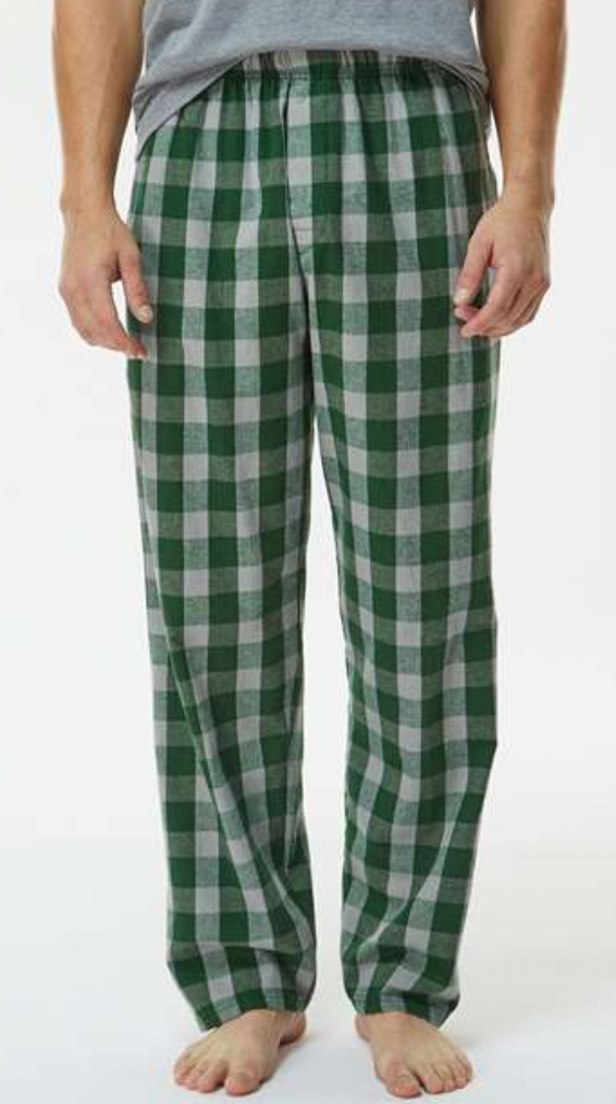 Men's Green Buffalo Plaid Pajamas