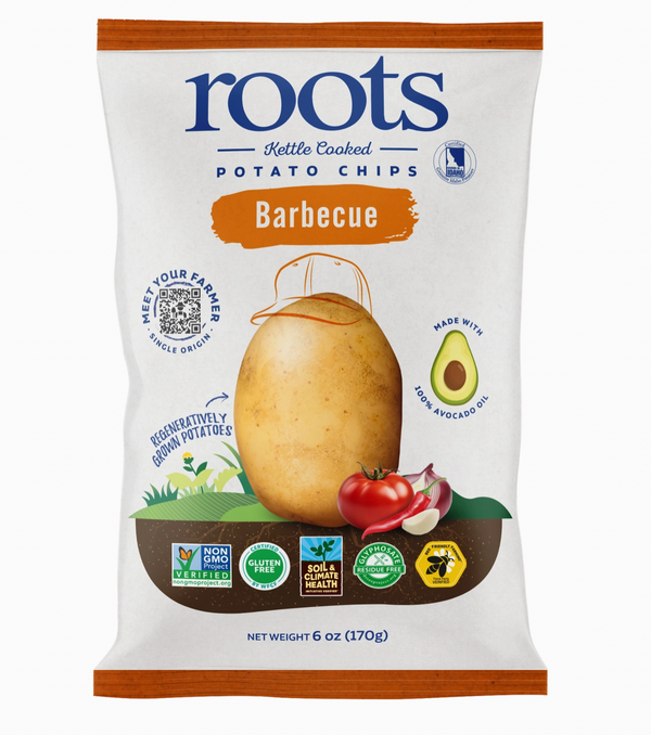 6oz Barbecue - Roots Potato Chips