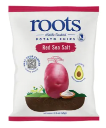 1.5oz Red Sea Salt - Roots Potato Chips