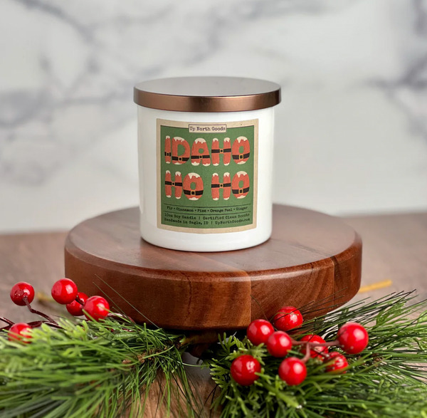 10oz Idaho Ho Ho Soy Candle by Up North Goods