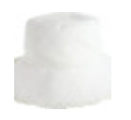 LINDA HAT - WHITE
