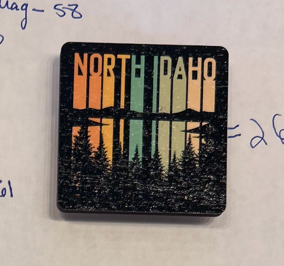 North Idaho Timberline Magnet