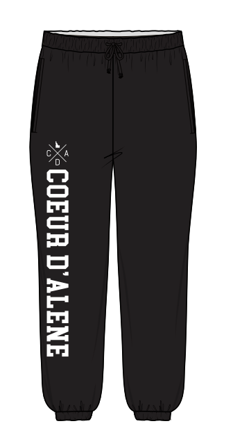 Spirit Jersey - Coeur d'Alene Jogger (Black)