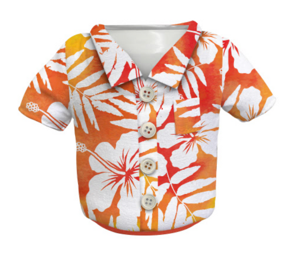 THE ALOHA - APRICOT FLORAL