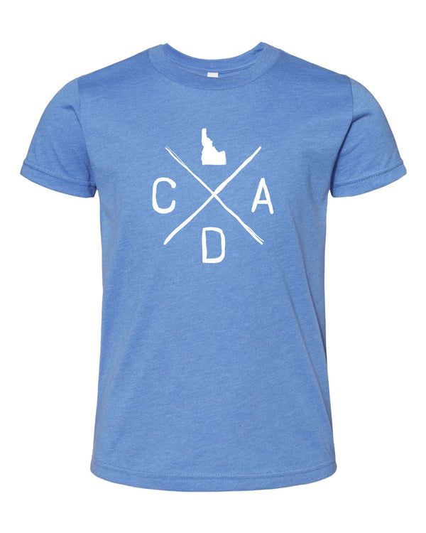 Kids CDA Logo Blue Tee