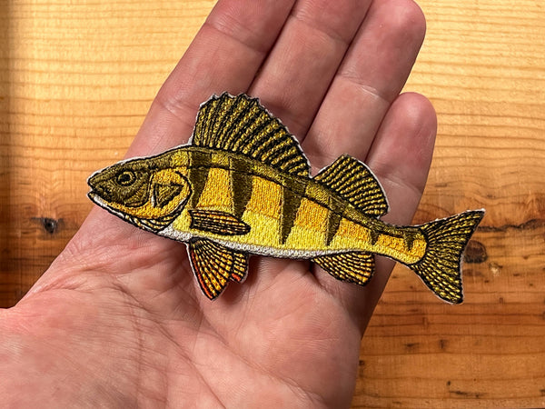 Perch Iron-On Patch | Quality Fish Patches