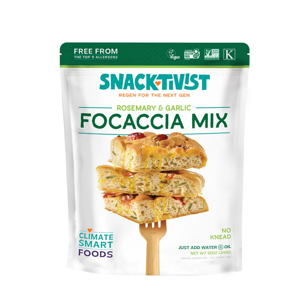 Rosemary & Garlic Focaccia Mix, Vegan, Gluten-Free