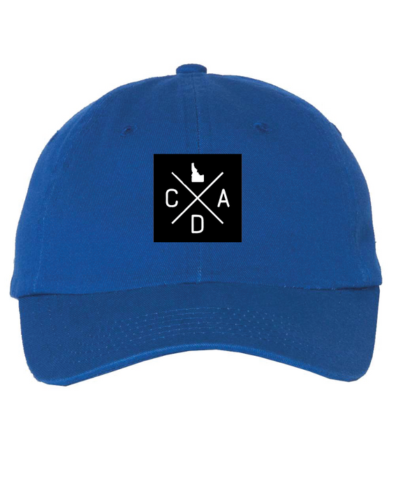 Blue Logo Woven Patch Youth Hat