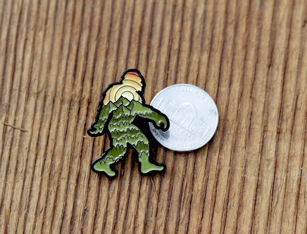 Bigfoot Adventure Enamel Pin