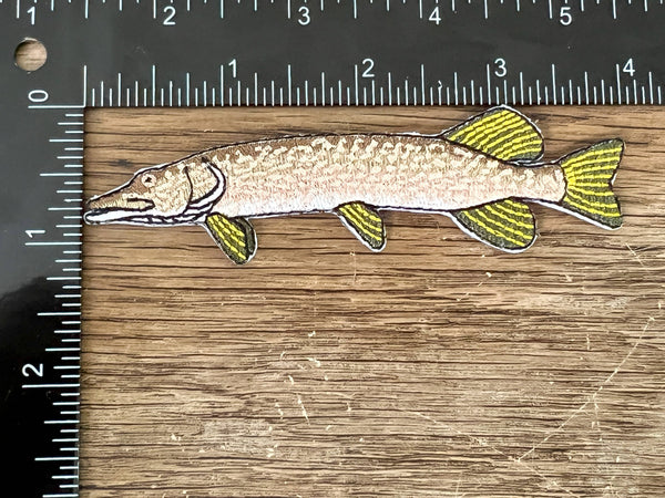 Pike Iron-On Patch | Quality Fish Patches