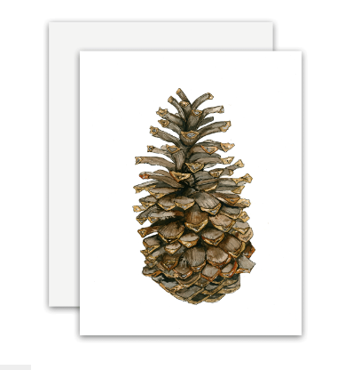 Pinecone Card