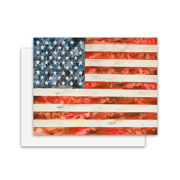 American Flag Card