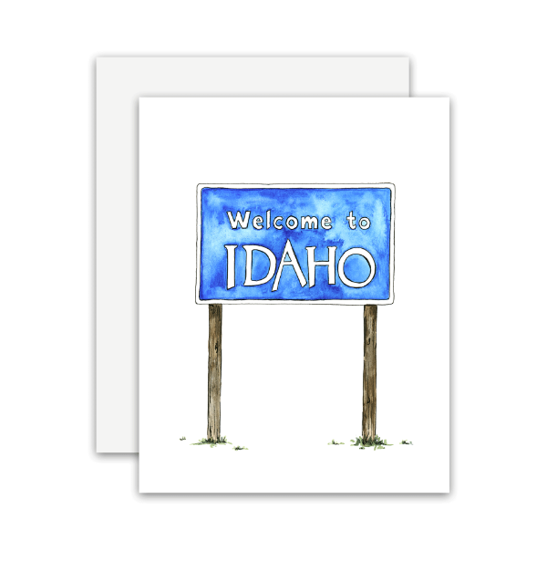 Welcome To Idaho Card