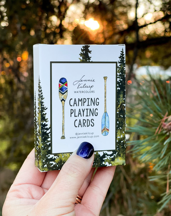 Camping Playing Cards