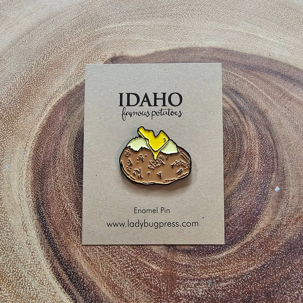 Idaho Spud Enamel Pin