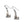 Idaho Home State Jewelry - Pewter State Earrings