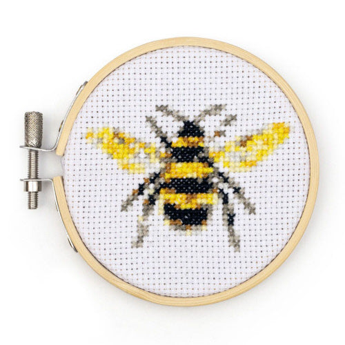 MINI CROSS STITCH KIT - BEE