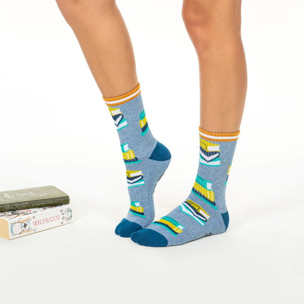 Unisex Athletic Crew Socks - I Can't Talk Right No