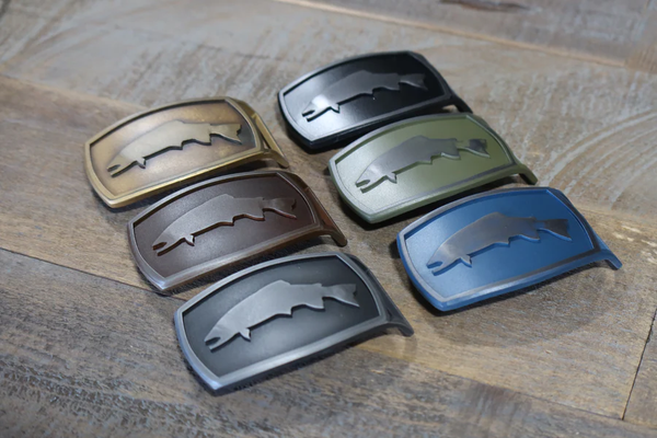 TROUT BELT BUCKLE