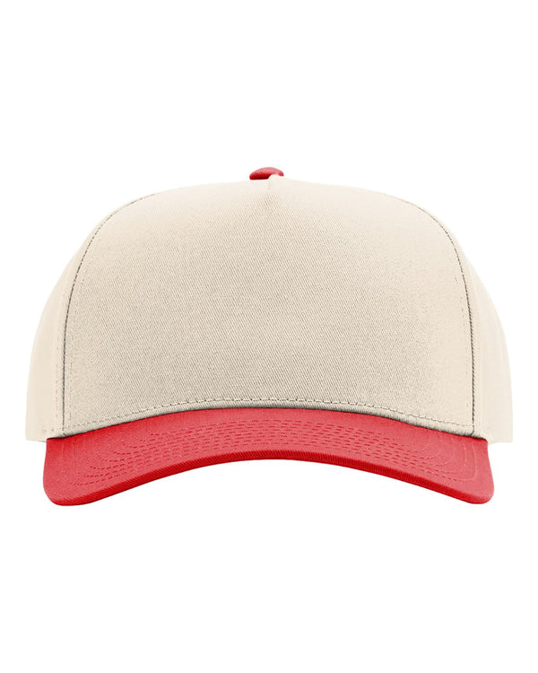 Coeur d'Alene Upside Down Hat (Red / Cream)