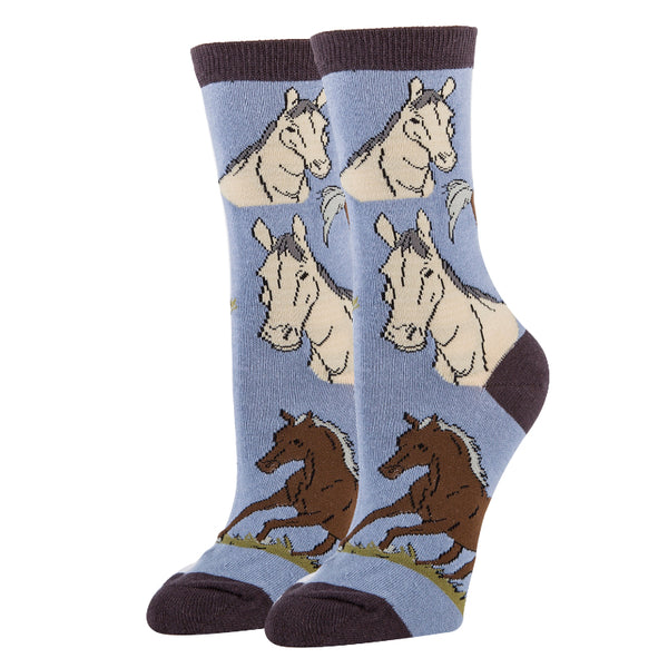 Breezing-Womens Crew Socks
