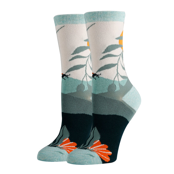 Olive Faye - Novelty - Women's Crew Socks