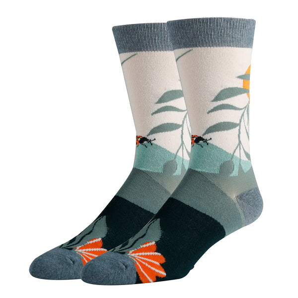 Olive Faye - Novelty - Men's Crew Socks