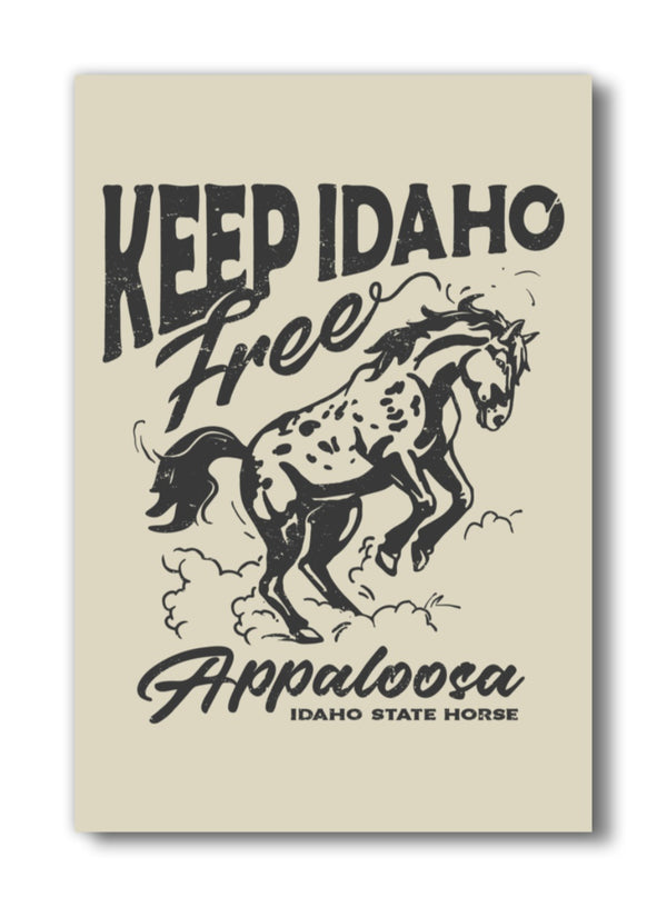 Keep Idaho Free Rectangle Magnet