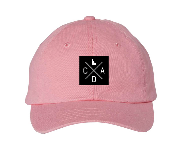 Pink Logo Woven Patch Kids Hat