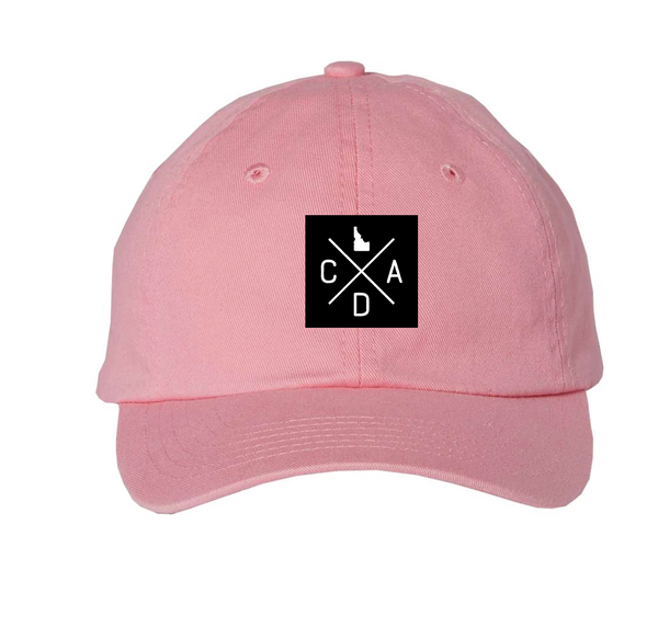 Pink Logo Woven Patch Youth Hat