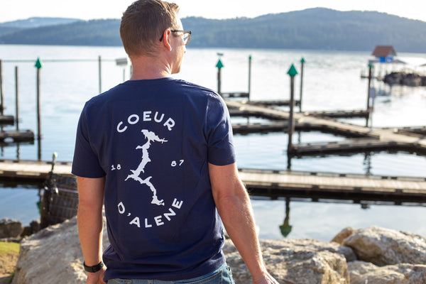 CDA Lake 1887 Navy Blue Tee